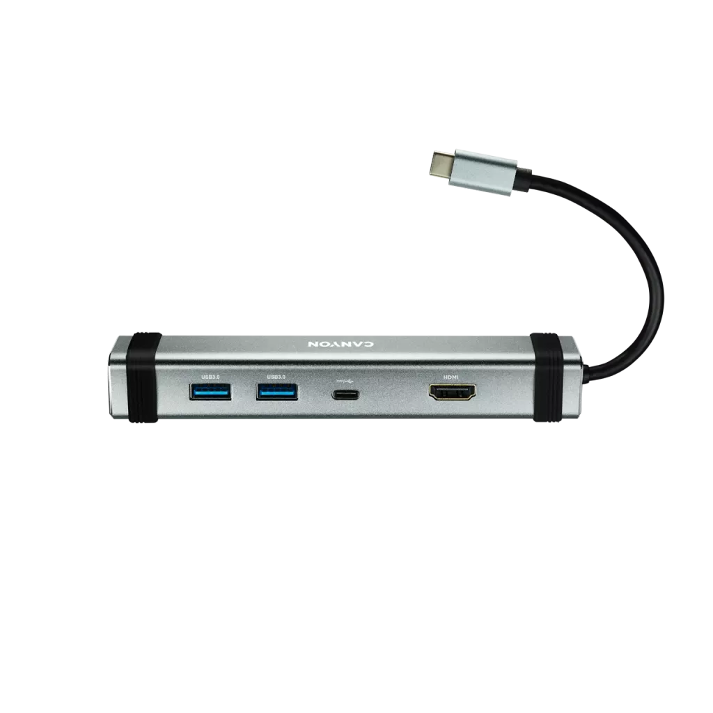 Canyon DS-3 USB Type C Multiport Hub 4-in-1 - Image 2