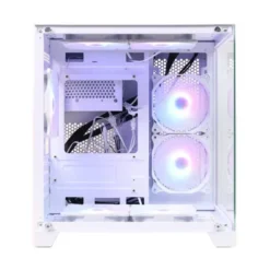 Revenger Base Dynamic Mini 5 ARGB Mid Tower M-ATX Gaming Casing White