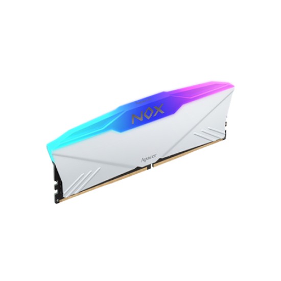 Apacer NOX 8GB DDR4 3200MHz RGB White Desktop Ram
