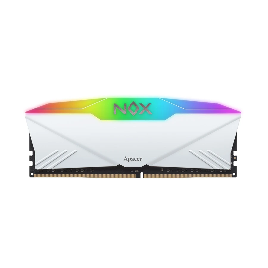 Apacer NOX 8GB DDR4 3200MHz RGB White Desktop Ram