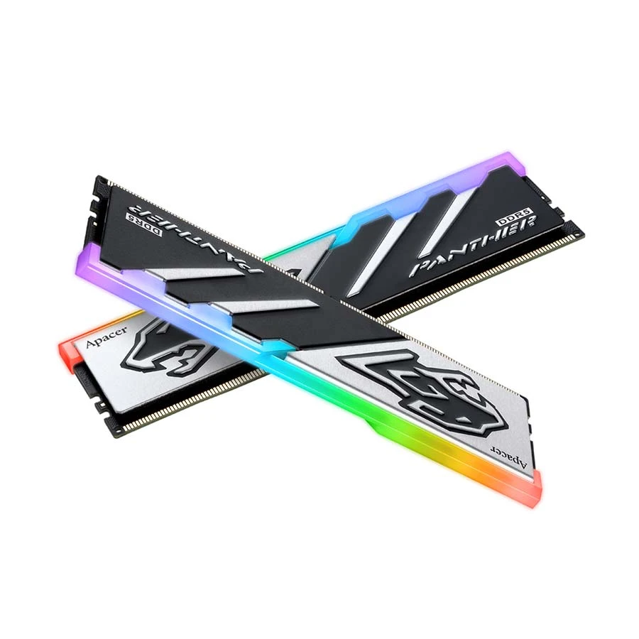 Apacer Panther RGB 16GB DDR5 6000MHz Silver-Black Gaming Desktop