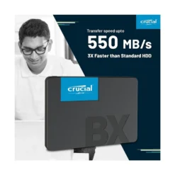 Crucial BX500 500GB 2.5 Inch SATAIII Internal SSD