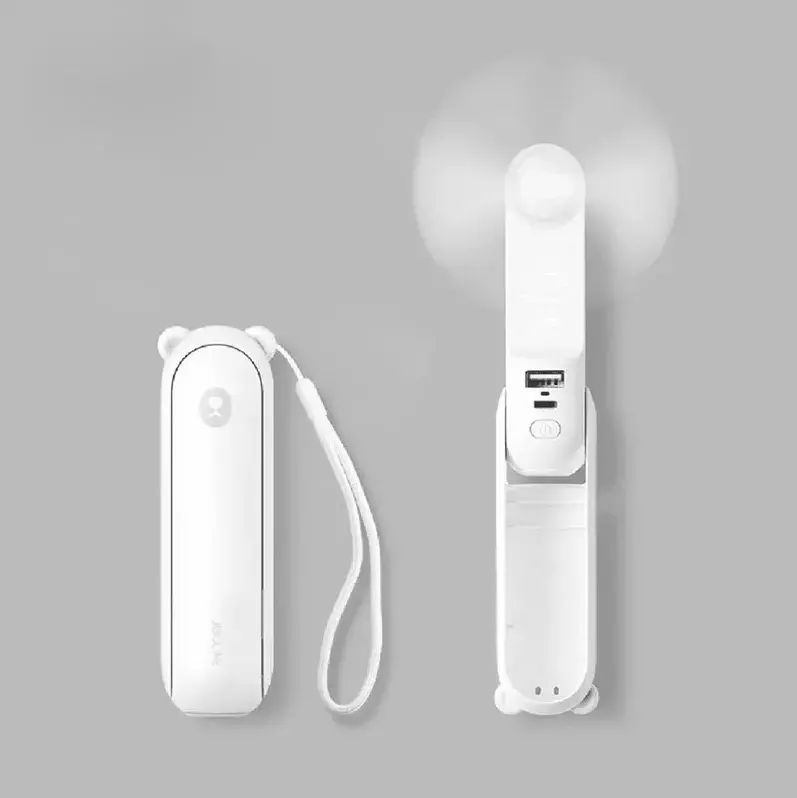 Jisulife F8X Life8 Plus Portable Rechargeable Handheld Fan Black