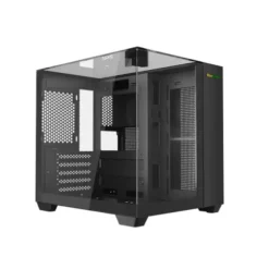 MaxGreen S275-33 Mid-Tower M-ATX Casing With 3x MaxGreen M57 ARGB Fan