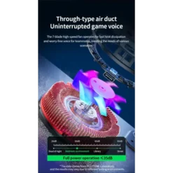 Plextone EX3 Pro RGB Magnetic Radiator Phone Cooler