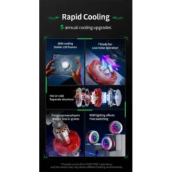 Plextone EX3 Pro RGB Magnetic Radiator Phone Cooler