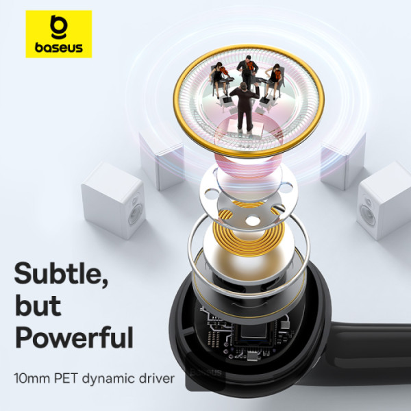 Baseus Encok CZ18 Type-C Wired Earphone Black