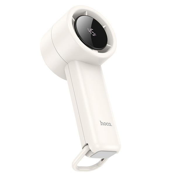 Hoco HX63 Rechargeable Hand Fan with Digital Display